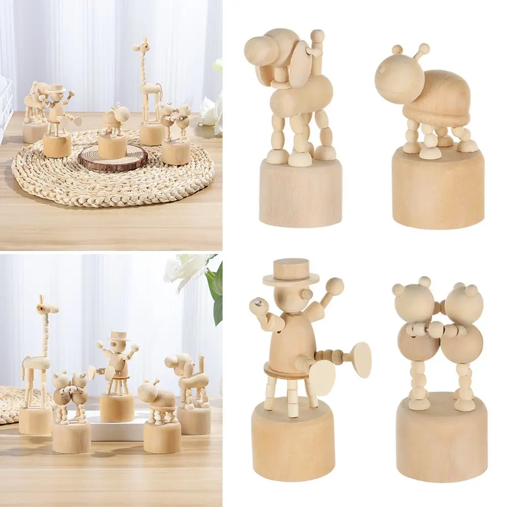 

Деревянные фигурки животных