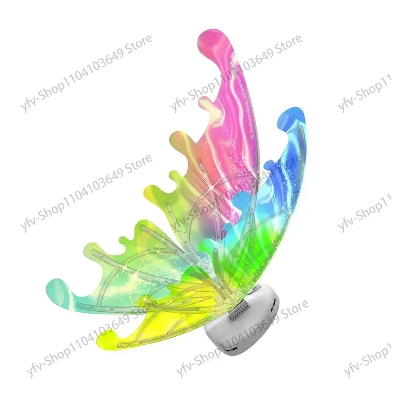 Новые электрические светящиеся крылья бабочки ангела цветочной феи детские