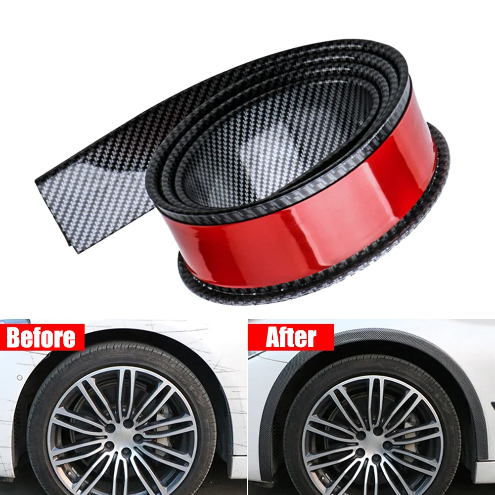 

Universal Car Fender Flares Self-Adhesive Mudguard Wheel Lip Edge Trim Strip Flare Protector