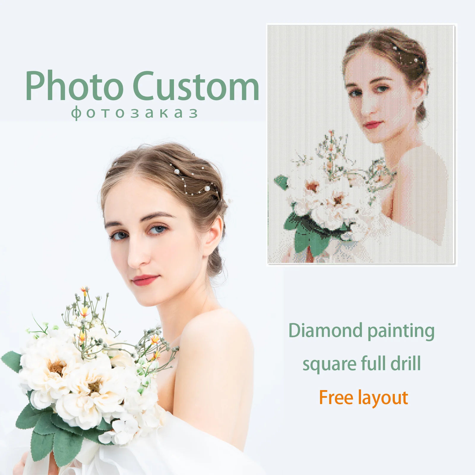 CHENISTORY фото на заказ алмазная живопись полная квадратная картина Стразы Сделай