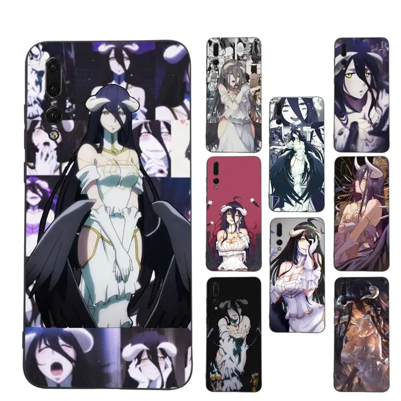 

Albedo Overlord Phone Case for Samsung A51 A30s A52 A71 A12 for Huawei Honor 10i for OPPO vivo Y11 cover
