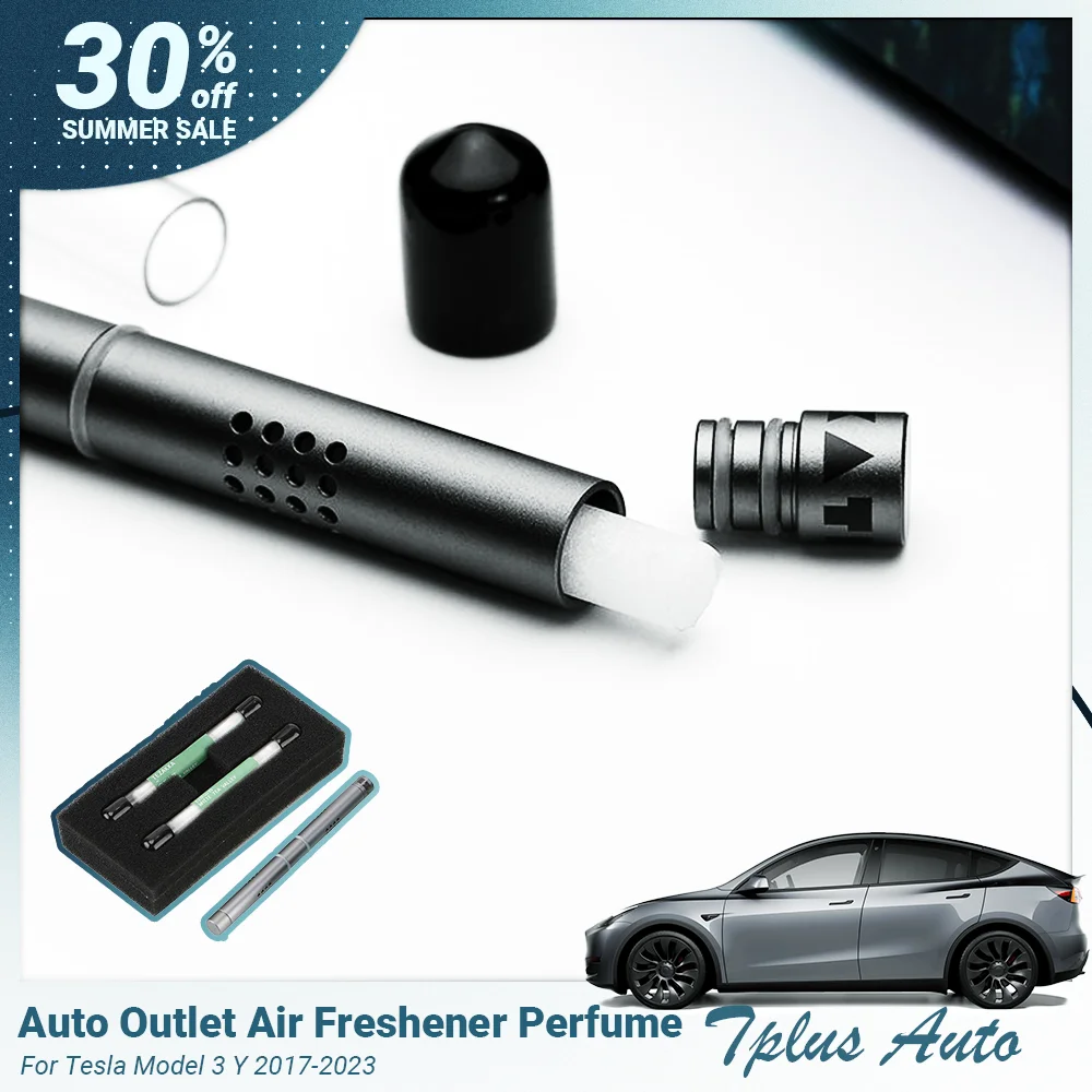 

Car Air Freshener Model Y 2022 Perfume Aromatherapy Fragrance Scent Diffuser For Tesla Model 3 2023 Interior Accessories Parts