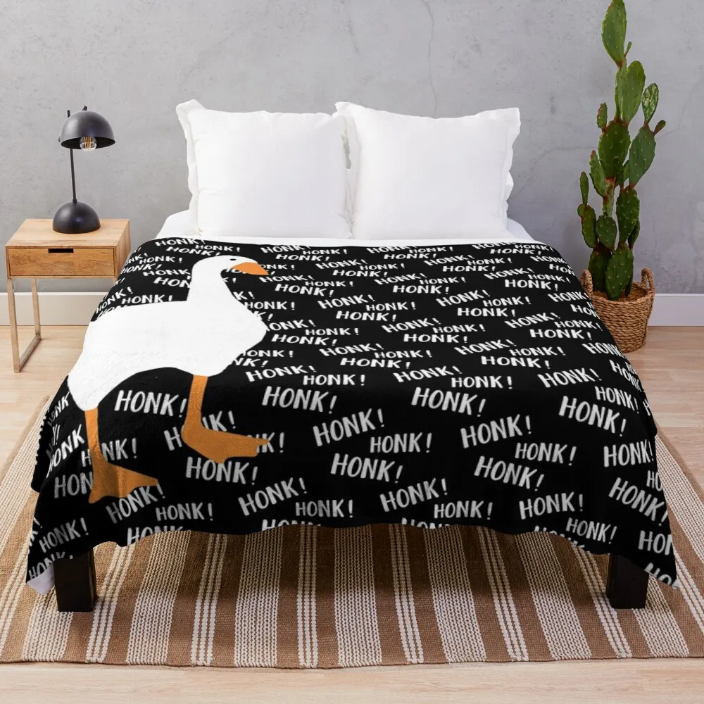 

Untitled Goose HonkersThrow Blanket blanket with fur soft bed blankets cotton sofa throw