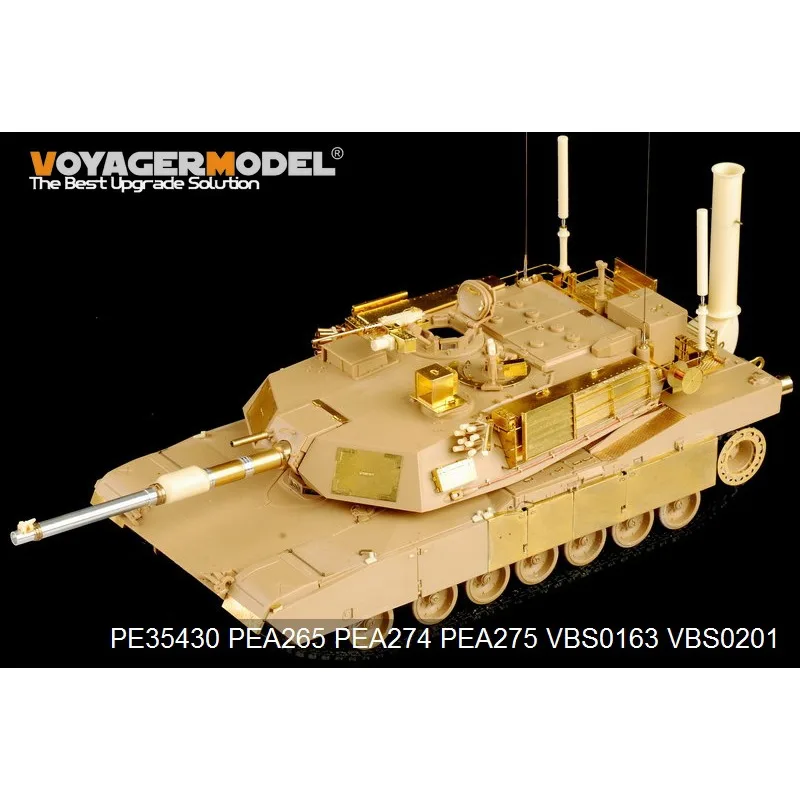 Модель Voyager PE35430 в масштабе 1/35 современный USMC M1A1 Abrams Basic (для TAMIYA35369)