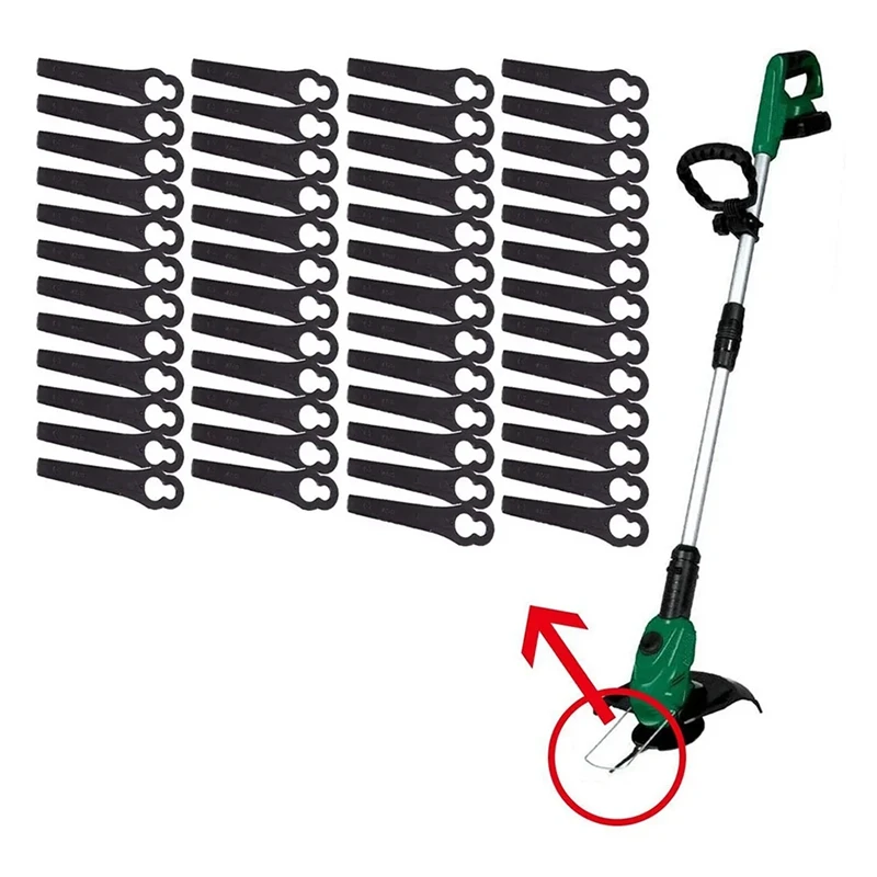 50 шт. пластиковые лезвия для стрижки травы