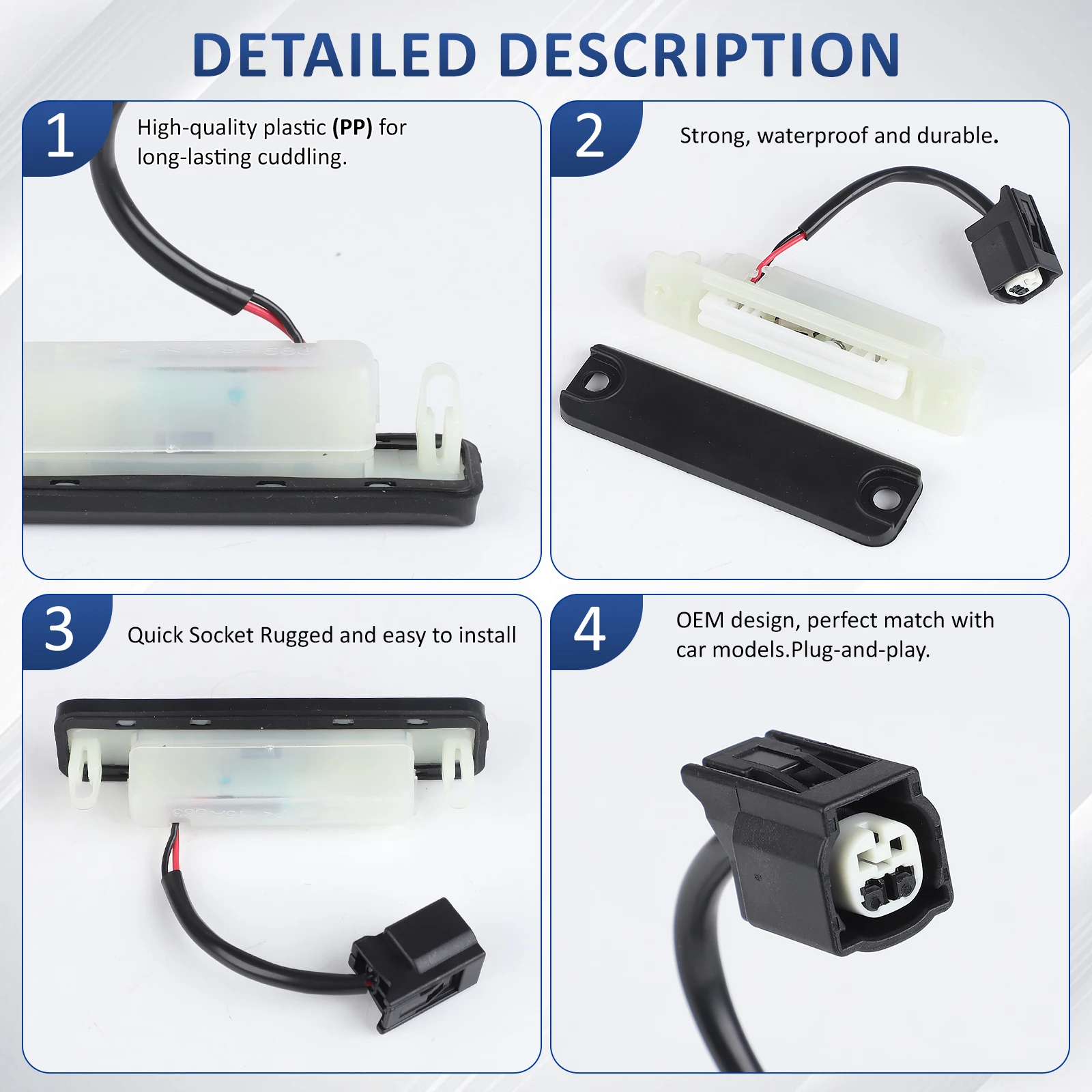 84840-35010 Черный ABS переключатель задней двери кнопка открытия автомобильные