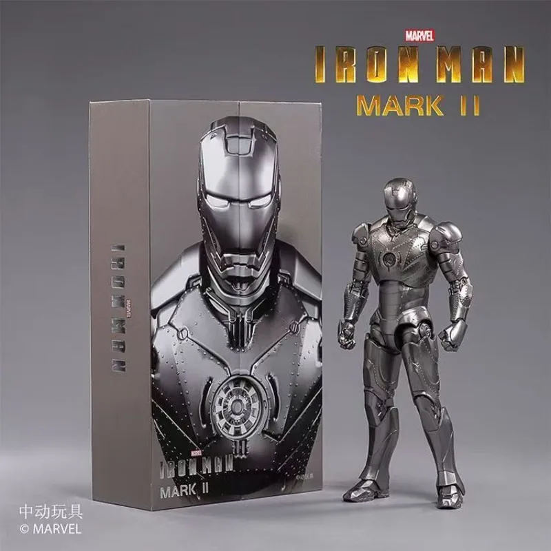 Фото Оригинальная коллекционная фигурка ZD TOYS MARVEL Iron Man MK2 №5