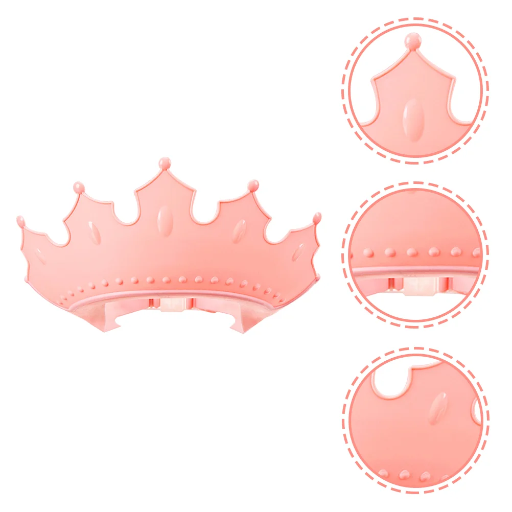 

Kid Shampoo Hat Crown Shape Bathing Hat Adjustable Shower Hat Kid Bath Supplies