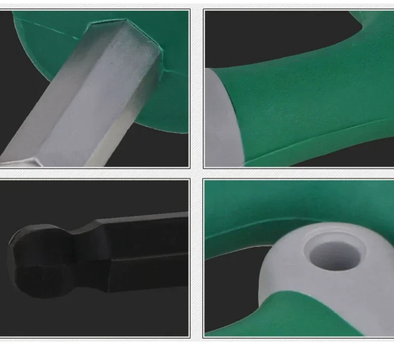 M2 M2.5 M3 M4 M6 M8 M10 CR-V Хромованадиевый Т-образный шестигранный ключ для ремонта