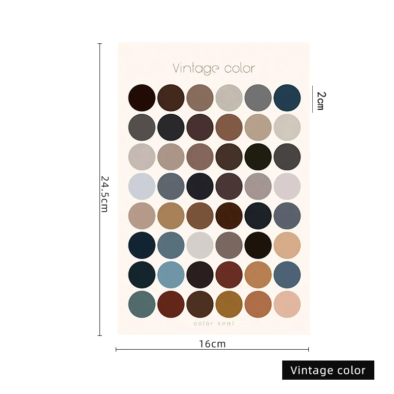 

Набор стикеров XYDDJYNL Morandi для дневника