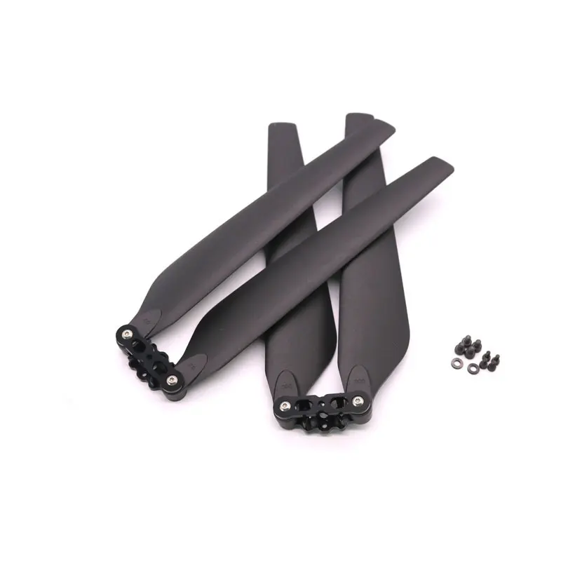 Композитный Пропеллер из углеродного волокна, 22 / 23 дюйма, 1 пара, CWCCW с Зажим для лопастей UP2280 UP2380 для сельскохозяйственного дрона, двигатель 6215 EP