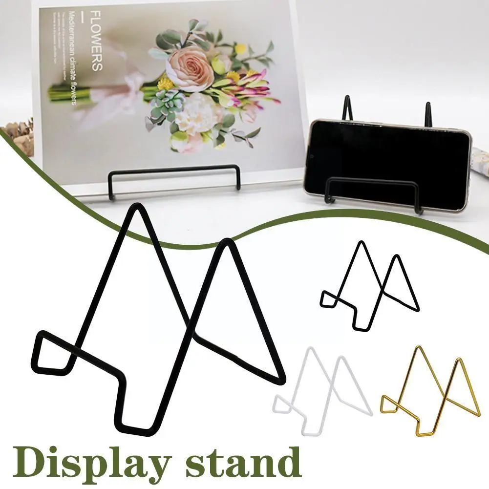 

Exquisite Book Easel Art Display Stand Plate Bowl Picture Stand Decoration Home Pedestal Frame Photo M7A7