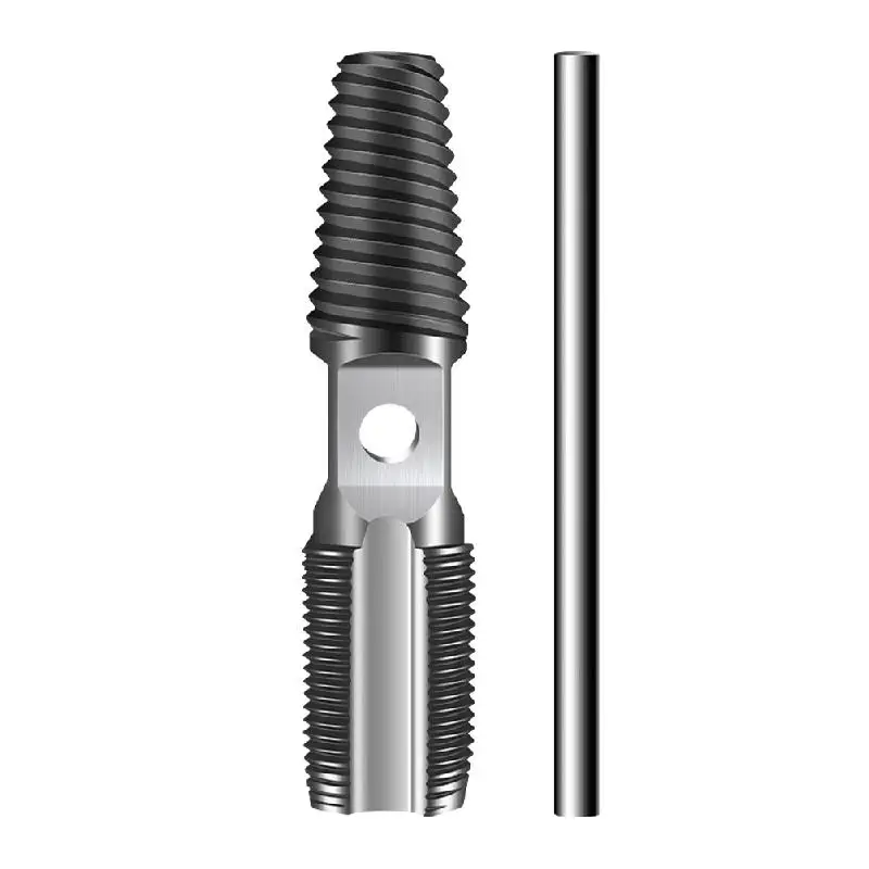 UYANGG Double Head Screw Extractor Drill Bits Set Damaged Water Pipe Broken Bolt Screws Remover Tools Faucet Valve Thread Taps