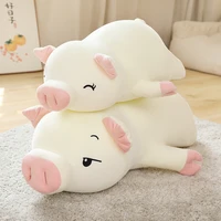 40 75cmkawaii big nose pig plush doll pillow cushion cute soft stuffed animal plush pillow for kid baby comforting birthday gift