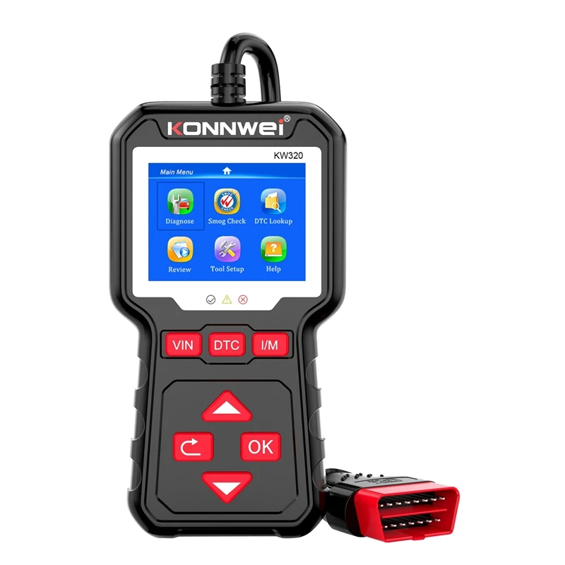 

Автомобильный сканер KONNWEI KW320 OBD2, автомобильные инструменты, OBD 2, диагностический инструмент, Автомобильный сканер, автомобильный считывате...