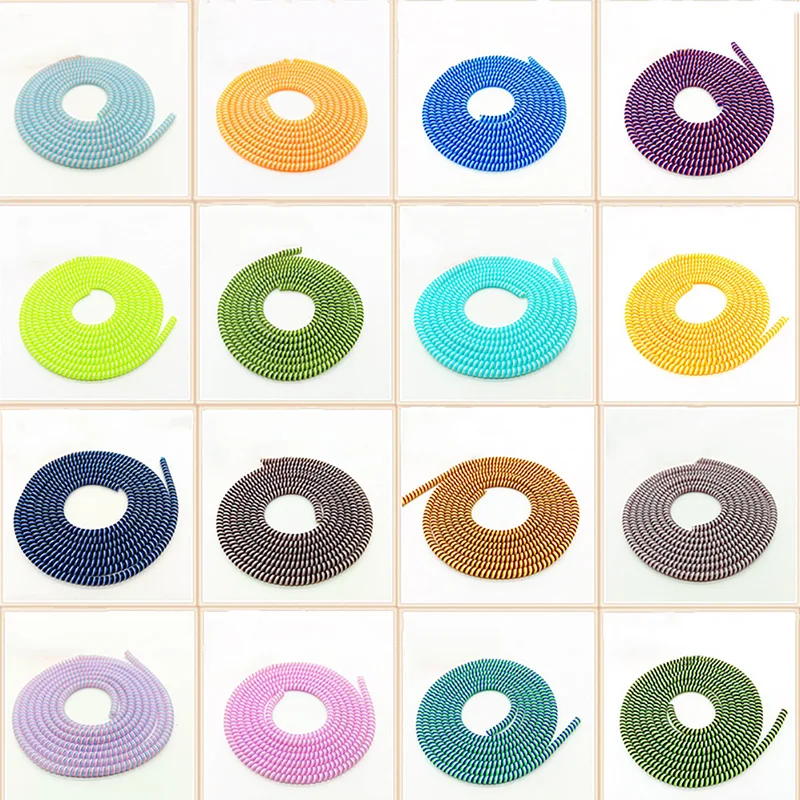 

1.15M Cable Protector Bobbin Winder Data Line Case Rope Protection Spring Twine