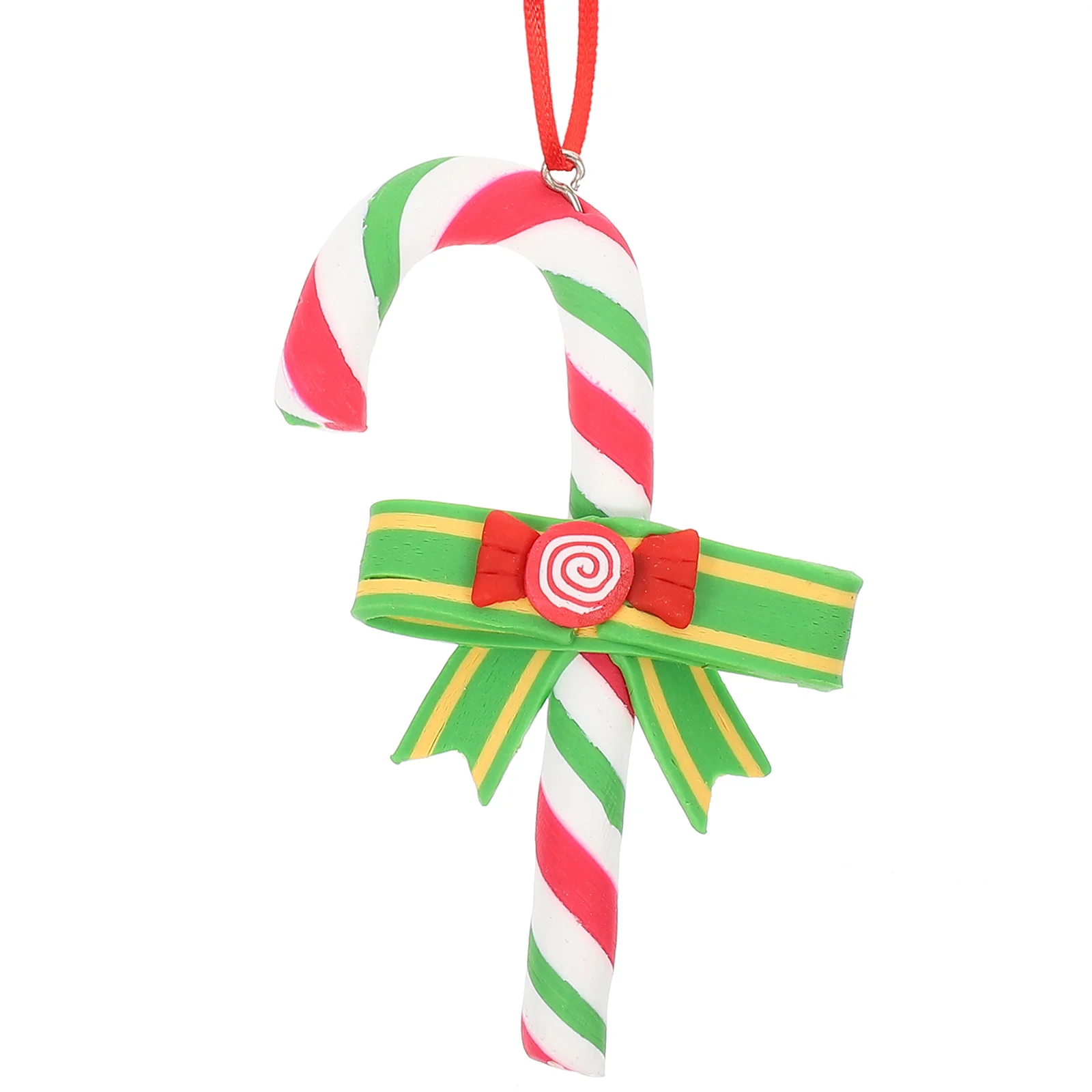 

Christmas Candy Ornaments Tree Cane Decorations Clay Ornament Polymer Lollipop Hanging Decor Xmaspendanthome Peppermint Desktop