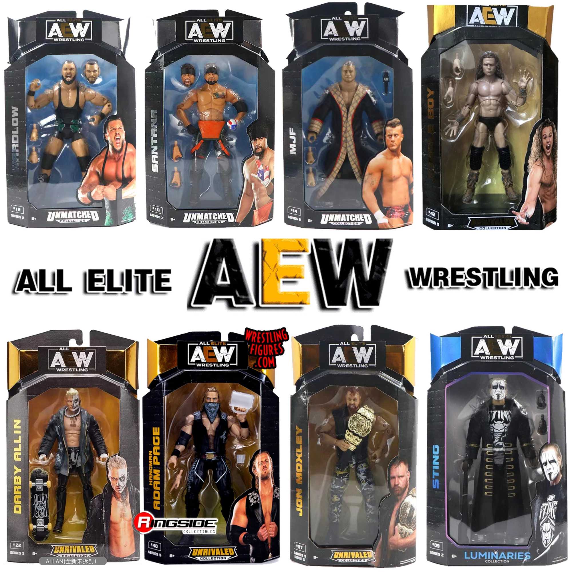 Collection Pvc All Elite Wrestling Unmatched Collection Jon 