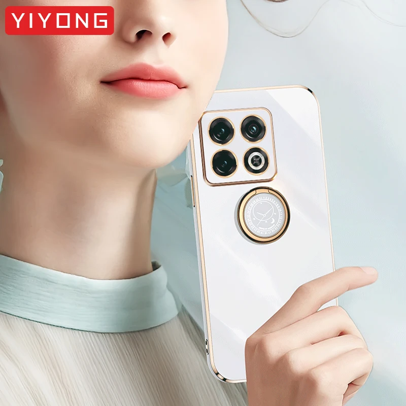 OnePlus10 Pro Чехол YIYONG с покрытием из силикона ТПУ для OnePlus 10 9 9R One Plus 9RT OnePlus9 чехол