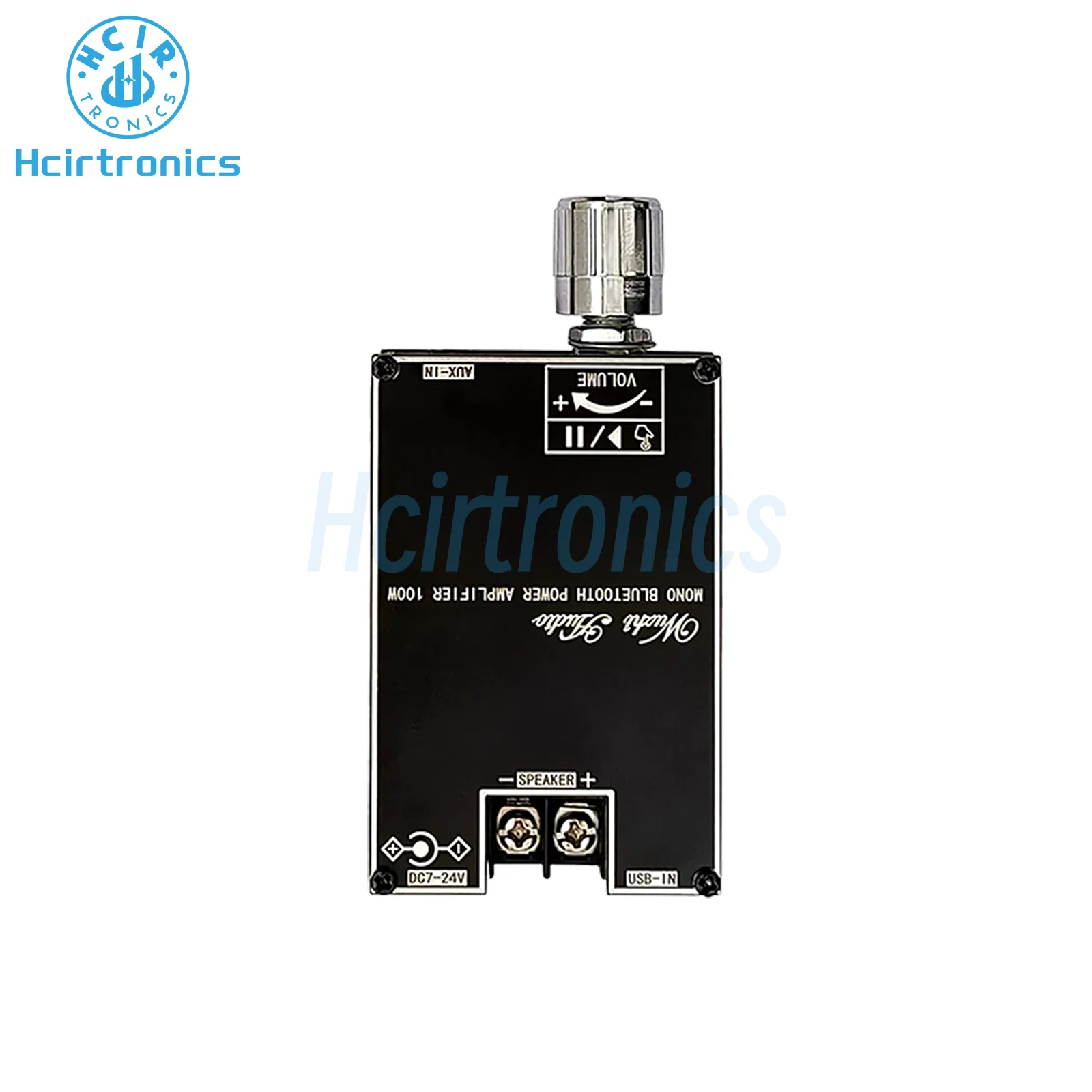 ZK-1001B Mono 100 вт TPA3116D2 аудио усилитель мощности BT-совместимый 5 1 AUX цифровой плата