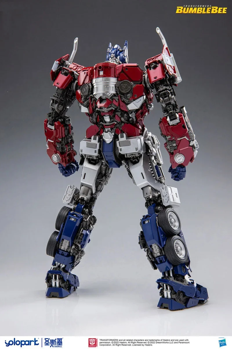 Фото [В наличии] фигурка экшн-фигурки Soskill Трансформеры Optimus Prime Бесплатная доставка коллекционный подарок на день рождения декоративная Сборная модель №2