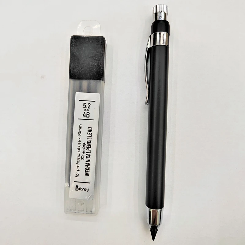 

Mechanical Pencil 5.2Mm 4B Graffiti Drafting Scanning Automatic Pencils For Professional Painting Writing Supplies