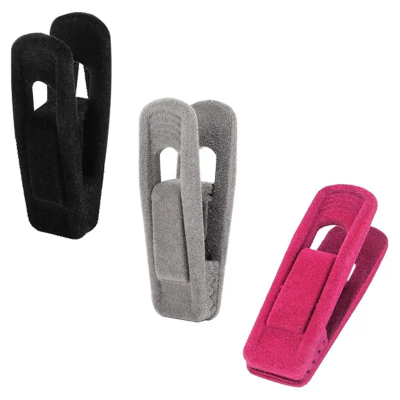 

Pcsset Velvet Hanger Clips Useful Pants Clothes Nonslip Hanger Clip Drying Racks Durable Windproof Clothes Clip