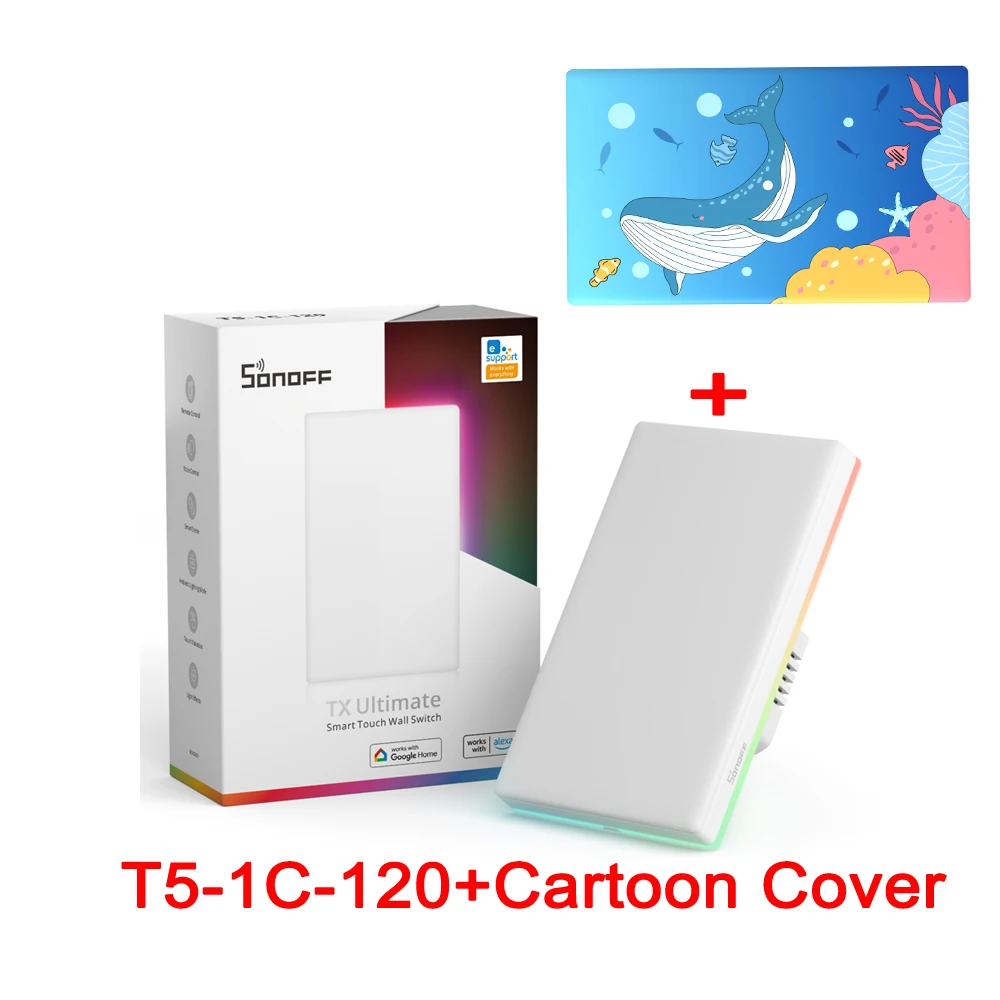 

SONOFF TX Ultimate T5 Сенсорный умный выключатель