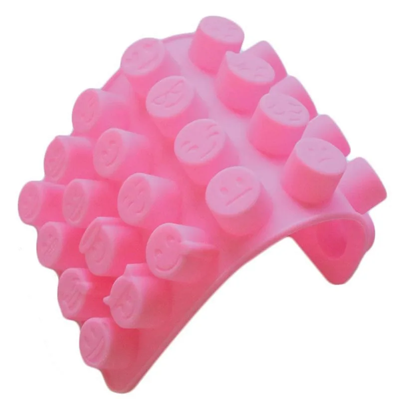 Силиконовая форма для шоколада со смайликом конфет печенья желе торта льда