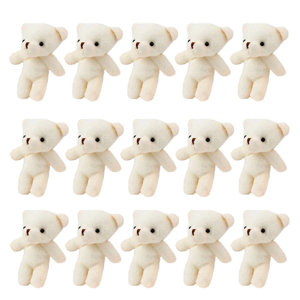 

18Pcs Adorable Bear Pendants Multi-function Bear Figurines Hanging Tiny Bears