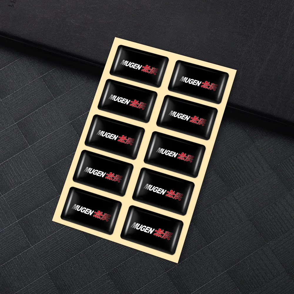 3D эпоксидный автомобильный значок наклейка на приборную панель рулевого колеса