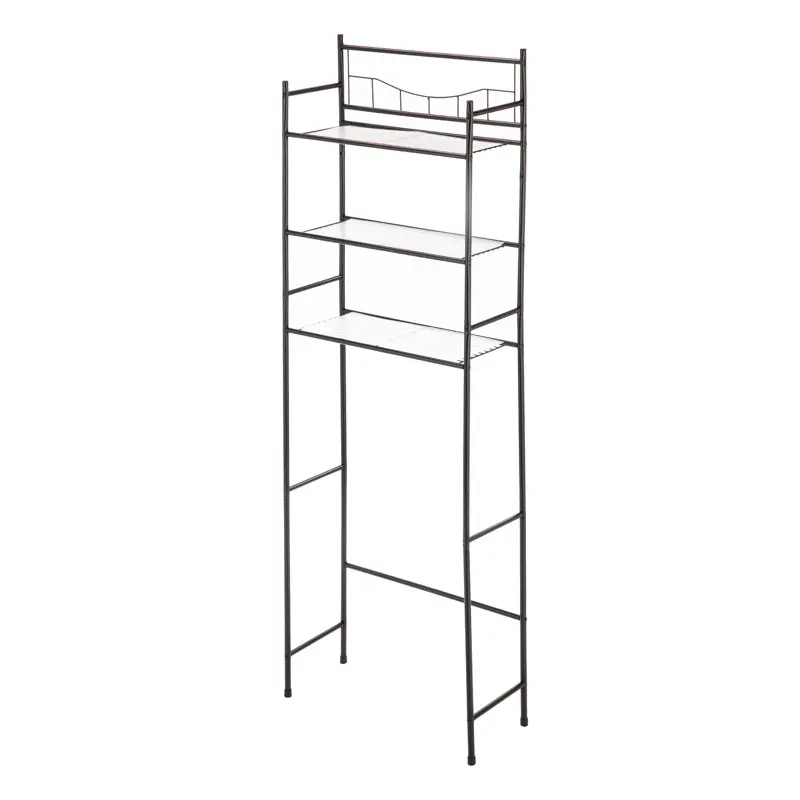 

over the Toilet Steel 3-Shelf Bath Shelves Space Saver, ORB Finish
