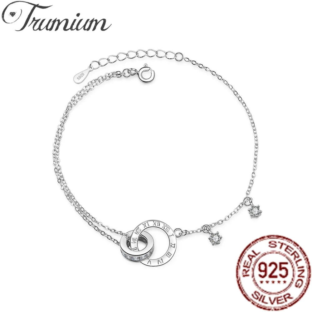 Браслет женский из серебра пробы в ретро стиле