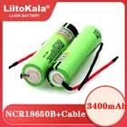 Аккумулятор LiitoKala NCR18650B, 3,7 в, 3400 мА ч, 18650, литий-ионный