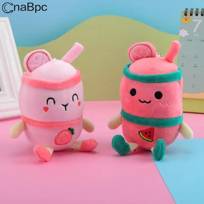

Kawaii пузырьковый чай брелок новая мягкая плюшевая игрушка брелок набитая кукла Боба милая искусственная кожа Лучшие подарки на день рождения для девочек
