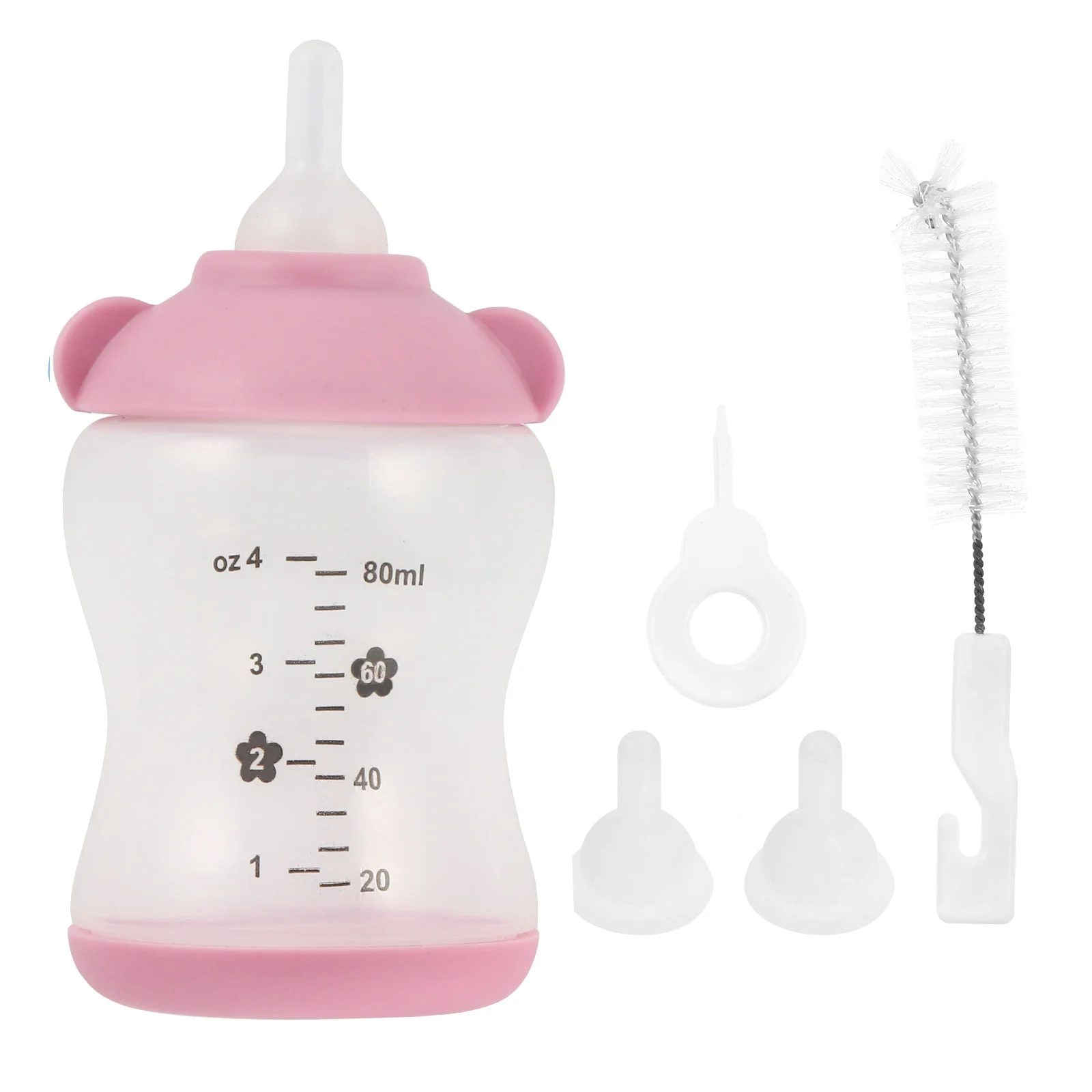 

Bottle Pet Feeding Kitten Nursing Puppy Bottlesmilk Small Kit Cat Feeder Supplies Kittenstools Animal Formula Miracle Pacifiers