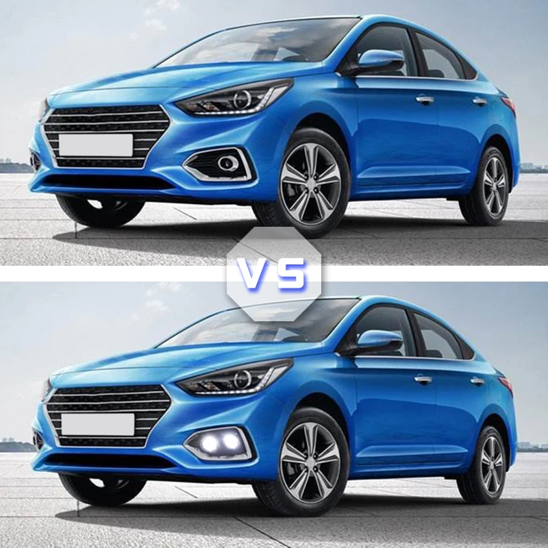 Автомобильная лампа DRL водонепроницаемая ABS 12 В светодиодсветодиодный дневные