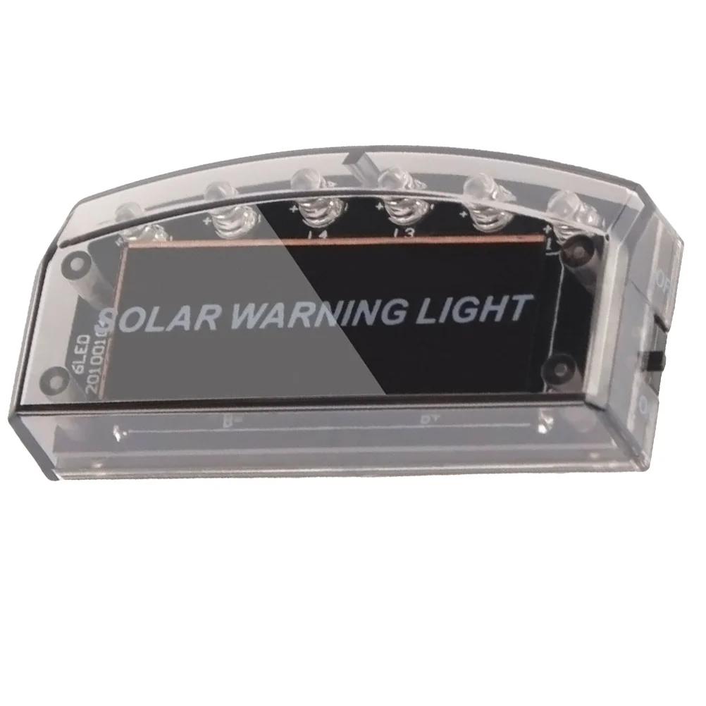 

Emergency Alarm Lamp Car Solar Lamp Lamp Bars for Truck Car Solar Warning Lamp Solar Car Burglar Alarm