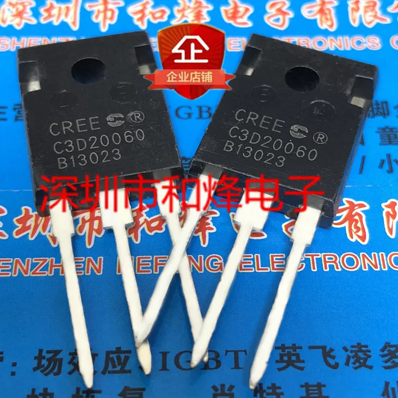 

Free shipping C3D20060D C3D20060 TO-247 600V 20A 10PCS