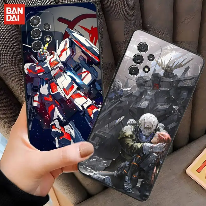 

Mobile Suit Gundam Anime Phone Case Fundas For Samsung S20 Fe Lite S21 S30 Ultra S8 S9 S10 E Plus Macia Soft Macia Cover Capa