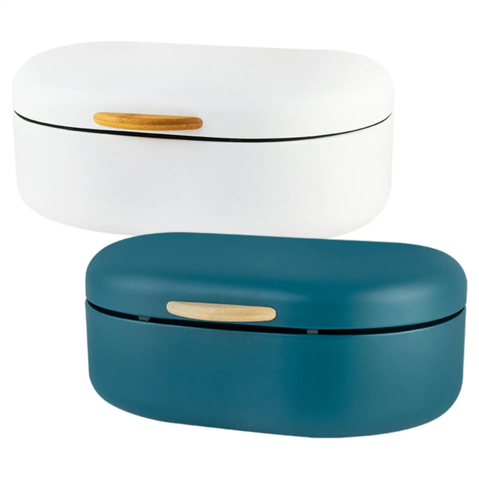 

Bread Box BPA Free with Lid Preserving Freshness Cosmetics Organizer Holder