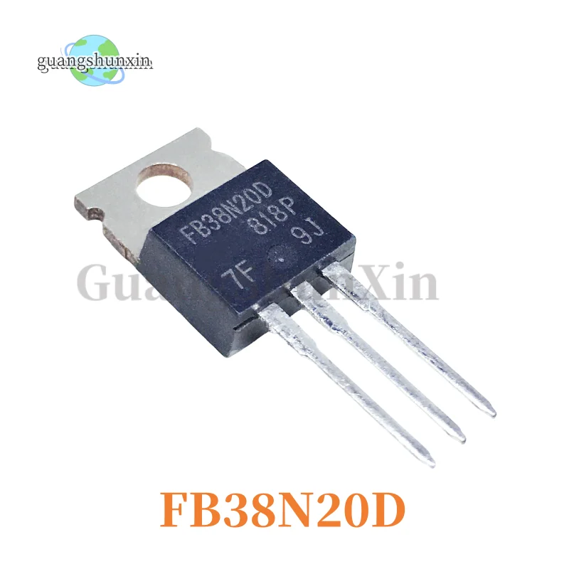 Оригинальный подлинный полевой транзистор IRFB38N20DPBF IRFB38N20D FB38N20D TO-220, 10 шт.