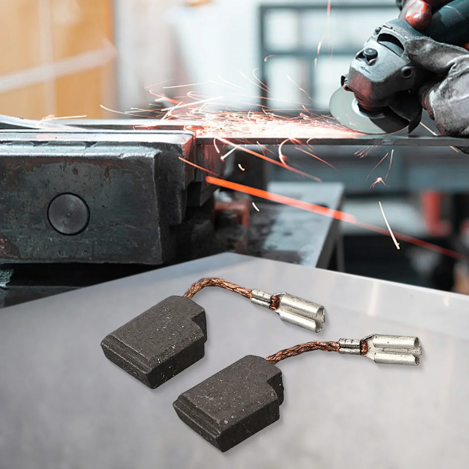 Совершенно новая угловая шлифовальная машина с угольной щеткой 6 х 10 13 мм