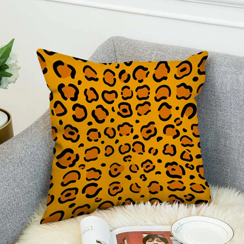 

Наволочка с леопардовым принтом, 45*45