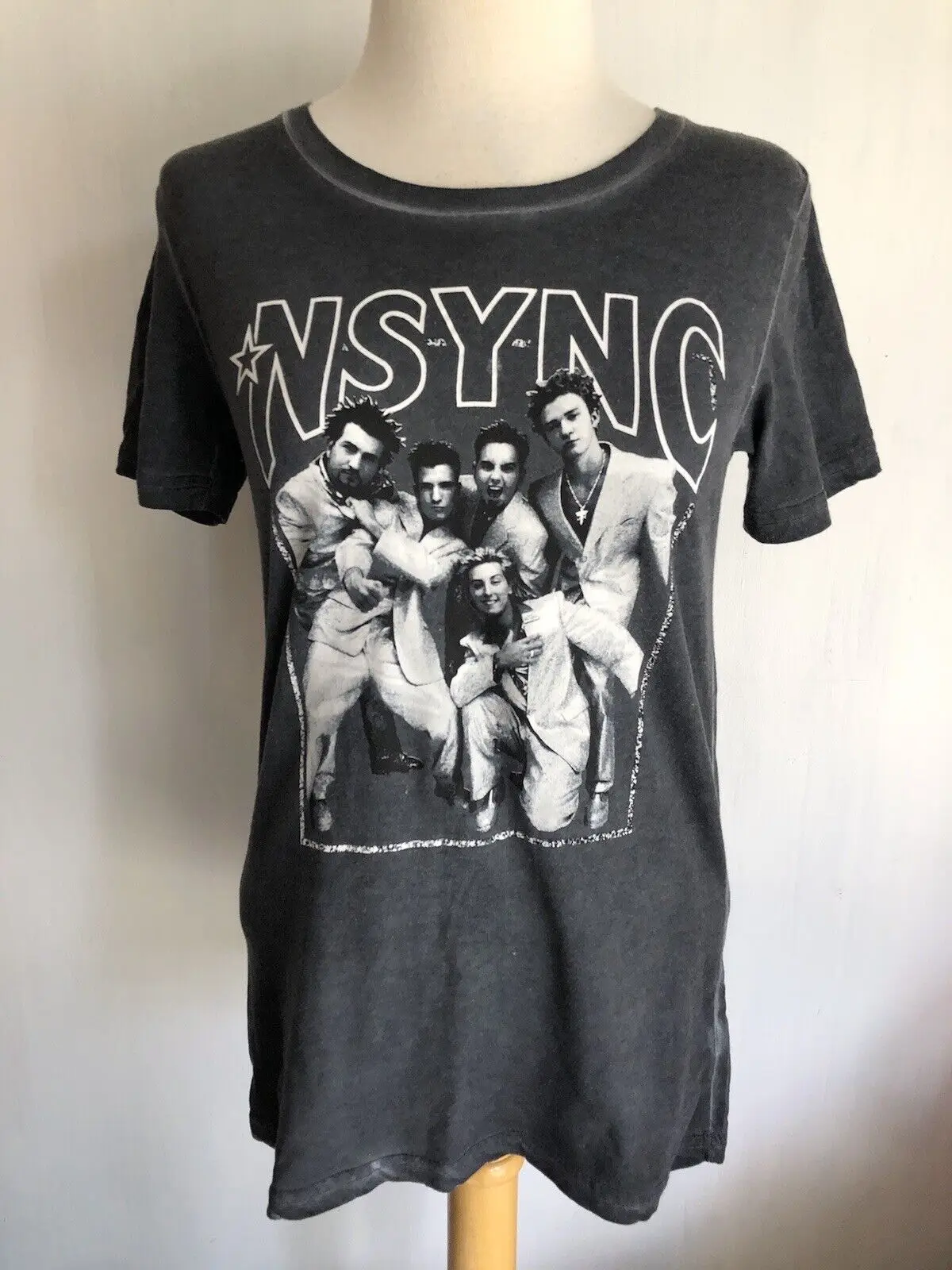 NSYNC (2018) официальная женская футболка Джастина Тимберлейка с длинными рукавами