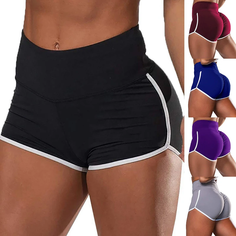 

High Waist Push Up Short Elasticity Breathable Scrunch Butt Fashion Shorts Running Shorts Sports Shorts Womens Clothes Gym