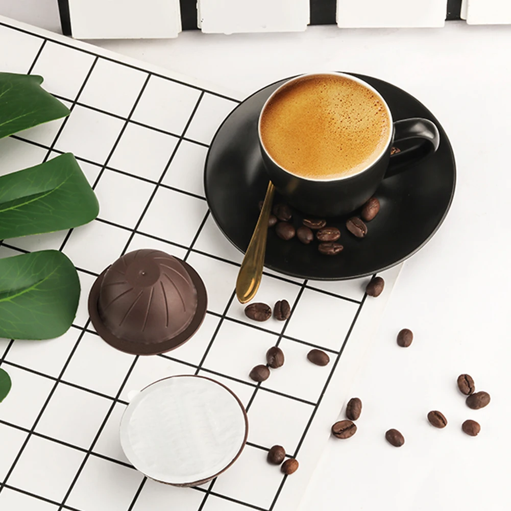 

5 шт. кофейные капсулы многоразовые Многоразовые фильтры кофейная чашка для Nespresso Vertuo аксессуары для кофеварки