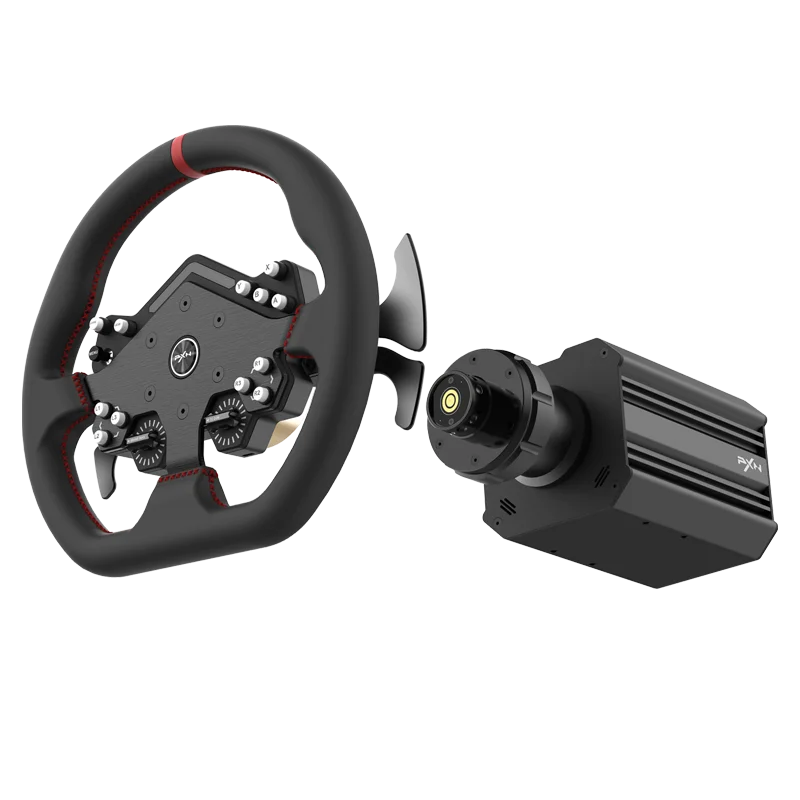 PXN V12lite video game steeing wheel gaming direct drive, 11inches dial simulator racing wheel for ps5, for xbox series, pc