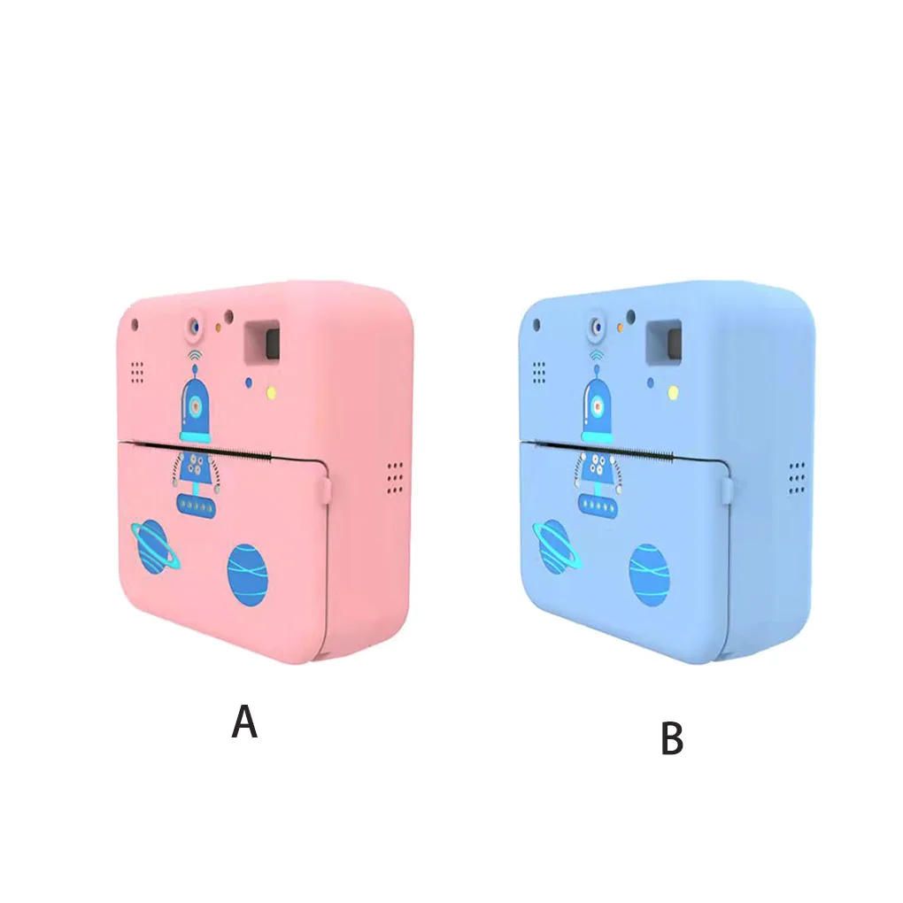 

Photo Printer Kids Camera Lightweight Cameras Instant Mini Printers Pink
