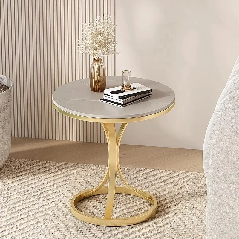 Минималистичный журнальный столик современные круглые уникальные столы из